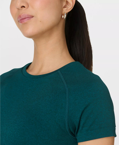 Nouveauté : T-shirt pour femme, t-shirt à manches courtes en coton pour femme, doublure respirante, t-shirts pour femme toutes saisons - Product Image 4