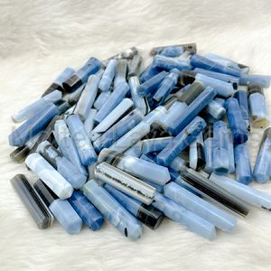 Punta de Cristal de Ópalo Azul Natural Chakralume Owyhee, Tallado Plano Pulido, Varita Curativa, Puntero, Piedra Energética para Meditación Reiki - Product Image 6