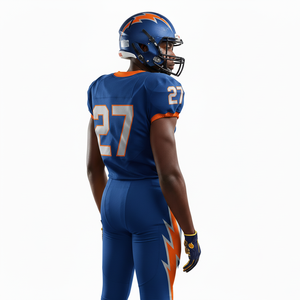 Uniforme de Fútbol Americano Sublimado Personalizado para Hombre, con Nombre y Logotipo, Transpirable, de Alta Calidad a Precio Económico - Product Image 2