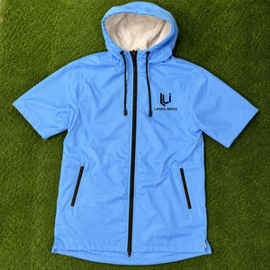 Parka de Natación con Capucha Larga, Unisex, Impermeable, Forrada de Felpa, de Secado Rápido, con Cremallera Completa y Mangas Regulares, para Natación y Surf - Product Image 6