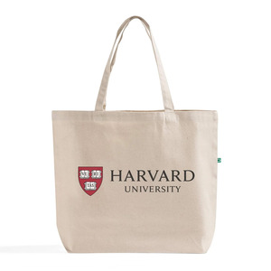 Custom Printed Natural Recycled Cotton <b>Tote</b> Bag | Bottom Gusset Reusable Shopping Grocery Bag | Promotional Carry <b>Tote</b> Bag - Product Image 3