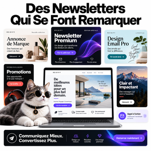 Diseño de Newsletter para Empresas - Comunicación Profesional con Diseño Claro y Estructura de Internet - Product Image 1