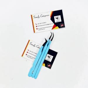 Pinzas para Pestañas con Punta de Fibra, 3 Piezas, Pinzas Profesionales para Pestañas de Volumen, Herramientas de Maquillaje para Pestañas, Kit de Extensión de Pestañas - Product Image 4