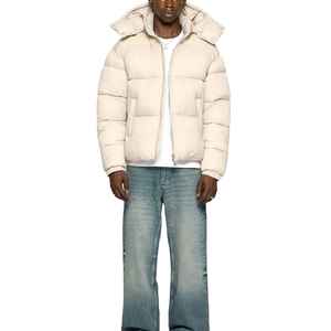 Blousons matelassés élégants, nouvelle collection, prix de gros, capuche amovible personnalisable, vestes sur mesure pour hommes - Product Image 2