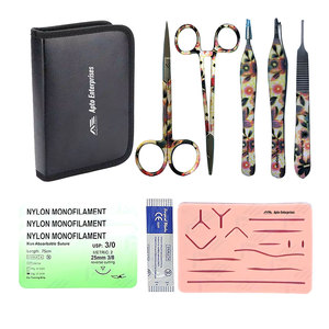 Manufacturer Supplier High Quality Suture Practice <b>Kit</b> for Students Surgical Training Hands On Medical Instruments for Skill - Product Image 1