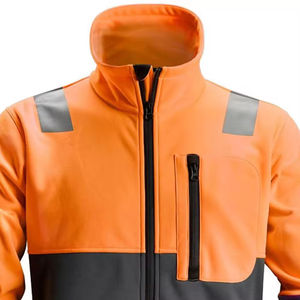 High Quality Work Safety <b>Jackets</b> Waterproof Hi Vis Winter Quilted <b>Canvas</b> Thermal Workwear <b>for</b> Construction - Product Image 6
