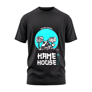 T-shirt décontracté pour homme SAMI 100 % coton à manches courtes, motif soleil imprimé, logo gaufré au dos, respirant et anti-boulochage - Product Image 5