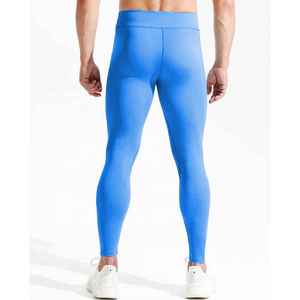Pantalones Deportivos Térmicos de Compresión para Hombre, de Poliéster, Cintura Elástica, Secado Rápido, para Gimnasio y Fitness, Precio de Fábrica OEM ODM - Product Image 5