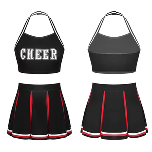 Uniformes de Porristas para Niñas de la Mejor Calidad, Impresos, Transpirables, Talla Personalizada, con Colores Personalizados para Mujeres - Product Image 3