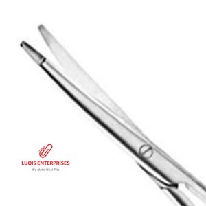 Tijeras Delicadas para Lifting Facial Gorney, Curvas y Dentadas, SuperCut, Instrumento Quirúrgico de Acero Inoxidable, Herramienta Cosmética de Precisión - Product Image 2