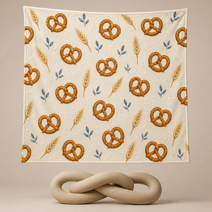 Manta Personalizada con Estampado de Panda, Kiwi, Ping Pong, Cisne, Pretzel, Caballito de Mar, Sublimación, Franela, Felpa, Poliéster - Product Image 5
