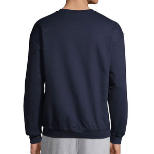 Sudadera Extra Grande para Hombre, Mezcla de Algodón, Cuello Redondo, Informal, con Logotipo Personalizado OEM, Sudaderas al por Mayor - Product Image 3