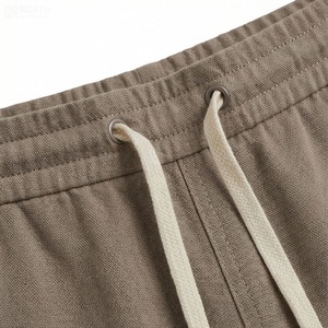 Jupe courte à volants pour femmes, taille élastique, couleur unie, design décontracté en forme de A, tissu polyester confortable, à porter en toutes saisons - Product Image 4