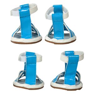 Set di 4 Sandali in PVC per Animali Domestici, Impermeabili con Fibbia di Supporto - Product Image 4