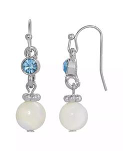 Orecchini pendenti con perle d'imitazione |   2028 - Product Image 1