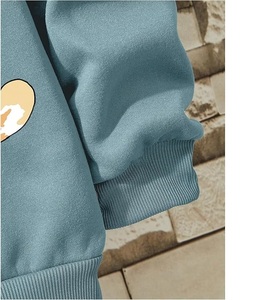 Nueva Colección, Servicio OEM, Sudadera Informal de Manga Larga con Estampado en el Hombro, Cómoda, de Algodón para Hombre, de Bangladesh - Product Image 5