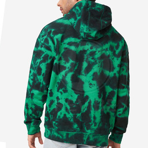 Sweat-shirts à capuche en coton 100% fabriqués au Pakistan, tie-dye, avec couleurs et logo personnalisés, décontractés pour hommes - Product Image 3