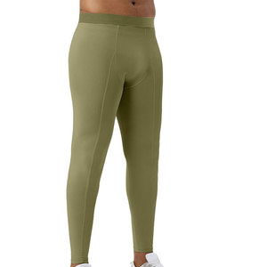 Leggings de Yoga Elásticos en Cuatro Direcciones para Hombre, Transpirables, Ligeros, Amigables con la Piel, Sostenibles, Ajuste Delgado, para Correr y Caminar al Aire Libre - Product Image 1