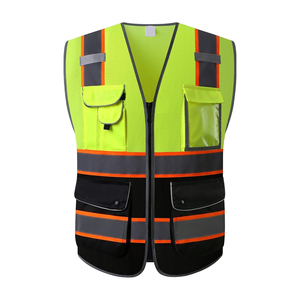 Premium Reflective Workwear <b>Uniforms</b> Safety Vest Durable <b>Construction</b> Safety Vest Manufacturer Wholesale Supply - Product Image 3