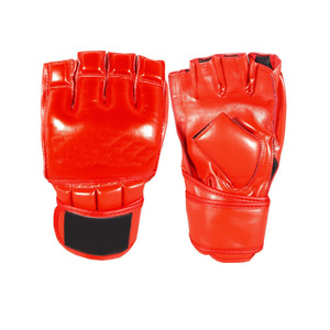 ถุงมือชกมวยหนังคุณภาพสูงระดับมืออาชีพ ขนาด 14oz 16oz สำหรับ MMA ซานด้า มวยไทย ฝึกซ้อม พร้อมสายรัดแบบยืดหยุ่น - Product Image 5