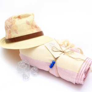 Serviette Fouta rayée en coton turc de luxe, sans sable et séchage rapide, écologique pour adultes - Prix depuis l'Inde - Product Image 6