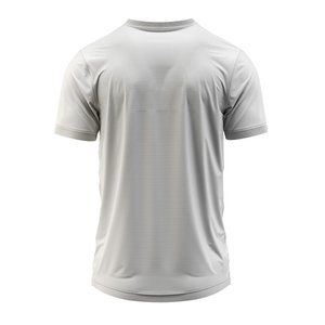 Nuevo Diseño de Camiseta de Voleibol Sublimada Personalizada, Blanca y Gris, Cuello en V, Transpirable, de Poliéster, con Logotipo Personalizado - Product Image 2