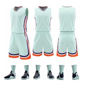 Uniforme de Baloncesto 2026, Conjunto de Camiseta y Pantalones Cortos Deportivos, Ropa Deportiva Transpirable para Equipo, Uniforme de Entrenamiento Cómodo - Product Image 5