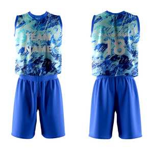 Vêtements de sport en gros, uniformes de volley-ball, créez votre propre uniforme sans manches en sublimation pour hommes et femmes, conception OEM - Product Image 1