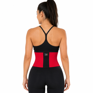 Ceinture de sudation professionnelle de qualité supérieure, offrant un ajustement réglable, un confort léger et un soutien flexible pendant les séances d'entraînement. - Product Image 4