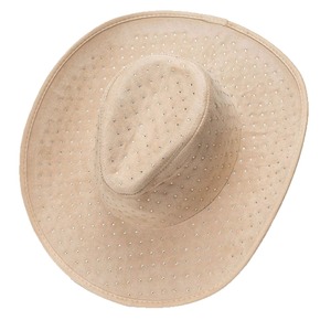 Diamond Stone Cowboy <b>Hats</b> for Ladies Sun Shade Wide Brim Outdoor Festival Party <b>Straw</b> <b>Hat</b> Wholesale - Product Image 2