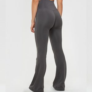 Leggings Deportivos de Mujer, Diseño Moderno, 90% Poliéster, 10% Elastano, Tejido de Punto, Cintura Media, Secado Rápido, Transpirables, para Yoga, Gimnasio y Entrenamiento - Product Image 2