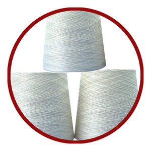 Fil à tricoter en coton cardé 100% NE 30s/1 de qualité supérieure, écologique et antibactérien, fil à cœur filé pour des applications de tricot et de tissage fiables - Product Image 3