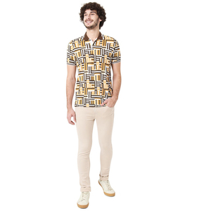 Polos pour hommes de haute qualité, respirants, anti-humidité, personnalisables, couleur unie, motifs imprimés, vente en gros - Product Image 1