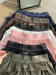 Shorts de Yoga para Mujer, Azules, Cintura Alta, Estampado de Leopardo, Sin Tirantes, de Poliéster, Secado Rápido, Transpirables, Antideslizantes, Cintura Elástica, con Bolsillos - Product Image 6
