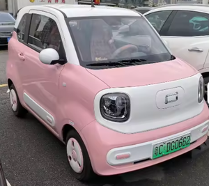 LISTO PARA ENVIAR: Auto Eléctrico B1estune P0ny 2024 Mini de Dos Plazas, Volante a la Izquierda, Asientos de Cuero, Cámara Trasera - Product Image 3