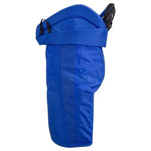 Shorts de hockey sur glace rembourrés pour femmes, noir et bleu, avec ceinture de protection, pantalon de sport athlétique, vêtements de performance - Product Image 3