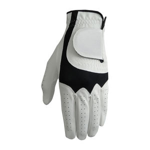 ถุงมือหนังแท้สีขาวสำหรับตีกอล์ฟ ยี่ห้อ DARIB IMPEX สำหรับมือขวา ป้องกันการลื่น ปิดด้วยแถบตีนตุ๊กแก ใช้ได้ทั้งชายและหญิง รุ่น DI-GF-MN-1111 - Product Image 4