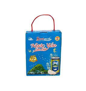 Boîte alimentaire et boisson en carton ondulé recyclé sur mesure 22*5*16cm, imprimée offset, de qualité supérieure, auto-érectible, pour usage industriel - Product Image 6