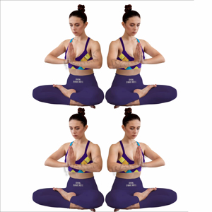 Ensembles de yoga pour femmes, matière extensible confortable avec leggings élégants et soutien-gorge de sport, idéal pour l'entraînement physique et la salle de sport - Product Image 6