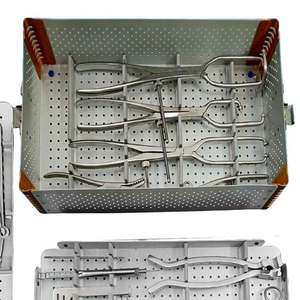 Kit d'instruments orthopédiques pour la reconstruction acétabulaire, la fixation osseuse, la réduction et l'alignement en chirurgie des fractures pelviennes et des traumatismes - Product Image 6