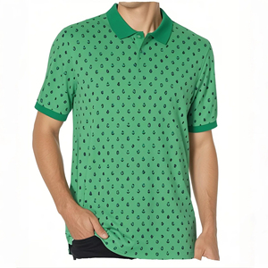 Nueva Camiseta Polo para Hombre 100% Algodón, de Secado Rápido, Transpirable, Cuello en V, Talla Grande, de Alta Calidad, Lisa, Casual, para Negocios - Product Image 2