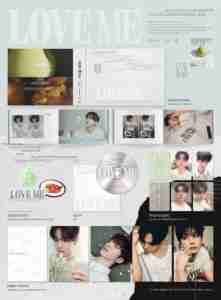 SHOWNU X HYUNGWON LOVE ME Photobook Ver EP Album Officiel Kpop CD Album Photobook Photocard Poster Édition Limitée Cadeau - Product Image 2
