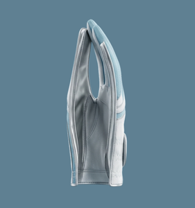 Gant de golf extensible de haute qualité pour main droite, en cuir PU, bleu clair et blanc, antidérapant, avec fermeture auto-agrippante, gant de sport unisexe - Product Image 2