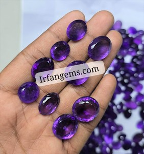 Cristal de Amatista Africana de Alta Calidad, 100% Natural, Amatista Púrpura en Cabujón, Precio al por Mayor, Lote de Formas y Tamaños Variados para la Fabricación de Joyería - Product Image 3