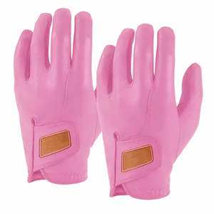 ถุงมือกอล์ฟสำหรับผู้ชายมือซ้าย หนัง Cabretta แท้ ปรับสายรัดข้อมือได้ เสริมความแข็งแรงบริเวณฝ่ามือ สำหรับมืออาชีพ ผลิตจากโรงงาน - Product Image 5