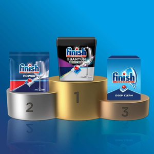 Finish - Tout-en-1 MAX - Détergent pour lave-vaisselle - Powerball - Tablettes lave-vaisselle - Nettoyage puissant - Tablettes pour vaisselle - Parfum frais - 115 unités - Product Image 1