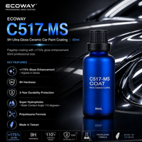 C517-MS 50ml 9H Revestimiento de Pintura para Automóviles con Nanocerámica de Polisilazano, Fórmula con 175% de Brillo para un Protección Duradera de la Pintura Automotriz