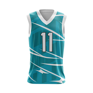 Camiseta de Baloncesto Personalizable con Cuello en V, Sin Mangas, Número 11, Malla Transpirable de Secado Rápido, 100% Poliéster, Unisex para Adultos - Product Image 4