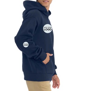 Sweat-shirts d'hiver personnalisés à fermeture éclair, en tissu doux - Product Image 2