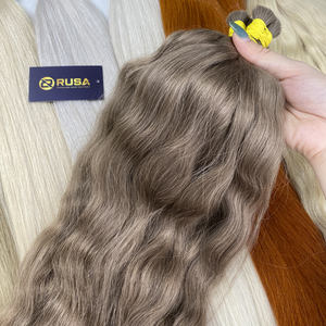Cabello Humano Vietnamita Premium a Granel, Cabello Ondulado para Trenzas, Cabello Virgen Super Double Drawn Directo de Fábrica con Longitud de 10 a 34 Pulgadas - Product Image 4